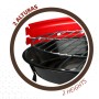 Barbecue Portatile Aktive Rosso Ferro Plastica 37 x 44 x 33 cm