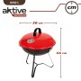 Barbecue Portatile Aktive Rosso Metallo smaltato Ø 36 cm 36 x 44 x 36 cm