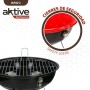 Barbecue Portatile Aktive Rosso Metallo smaltato Ø 36 cm 36 x 44 x 36 cm