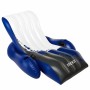 Poltrona da Piscina Gonfiabile Intex Floating Recliner Azzurro Bianco 180,3 x 66 x 134,6 cm (3 Unità)