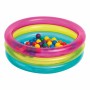 Piscina di Palline Intex 86 x 25 x 86 cm (3 Unità)