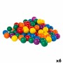 Palle Intex FUN BALLZ 100 Pezzi 6,5 x 6,5 x 6,5 cm (6 Unità)