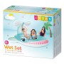 Piscina Gonfiabile per Bambini Intex Balena 200 L 196 x 91 x 201 cm (4 Unità)