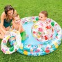 Piscina Gonfiabile per Bambini Intex Tropicale Anelli 150 l 122 x 25 cm (12 Unità)