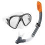 Occhialini da Snorkeling e Boccaglio Intex Reef Rider Azzurro (6 Unità)