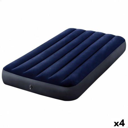 Materasso Gonfiabile Intex Dura-Beam Standard Classic Downy 99 x 25 x 191 cm (4 Unità)