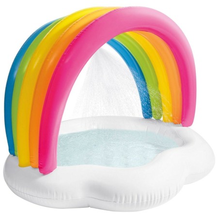 Piscina Gonfiabile per Bambini Intex     Arcobaleno 84 L 119 x 84 x 94 cm