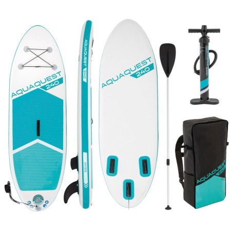 Tavola da Paddle Surf Gonfiabile con Accessori Intex Aqua Quest 240 Youth Sup Per bambini