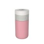 Thermos Kambukka Etna Bianco Rosa Silicone Acciaio inossidabile 300 ml