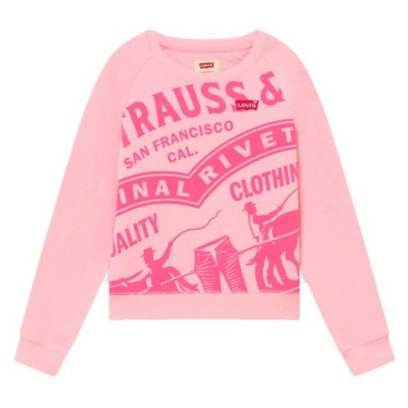 Felpa per Bambini Levi's HIGH RISE RAGLAN