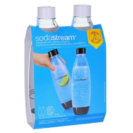 Bottiglia d'acqua sodastream                 Bianco 1 L (2 Unità)