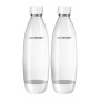 Bottiglia d'acqua sodastream                 Bianco 1 L (2 Unità)