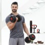 Set di Pesi Regolabili 6 in 1 con Manuale per gli Esercizi Sixfit InnovaGoods