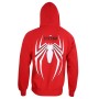 Felpa con Cappuccio Unisex Spider-Man Spider Crest Rosso