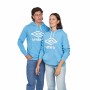 Felpa con Cappuccio Uomo Umbro LOGO 65835U LBY Azzurro