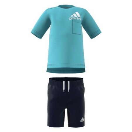 Tuta da Bambini Adidas I BOS SUM GM8943 Azzurro