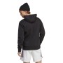 Felpa con Cappuccio Uomo Adidas FI BOS HD IC3745 Nero