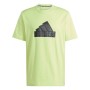 Maglia a Maniche Corte Uomo Adidas BOST T IN1627 Verde