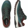 Scarpe Sportive Salomon Outrise GORE-TEX Montagna Bordeaux Verde scuro Uomo