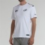 Maglia a Maniche Corte Uomo Bullpadel Logro Bianco