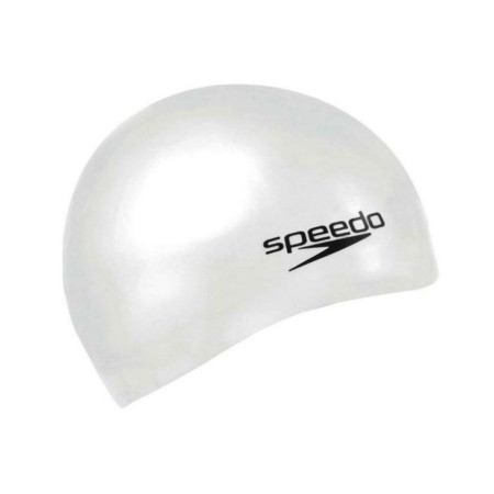 Cuffia da Nuoto Speedo PLAIN FLAT Bianco Silicone