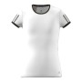 Maglia a Maniche Corte per Bambini Adidas CLUB TEE DU2464 Bianco Poliestere