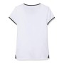 Maglia a Maniche Corte per Bambini Adidas CLUB TEE DU2464 Bianco Poliestere