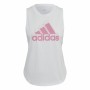 Maglia Smanicata da Donna Adidas AEROREADY Racerback Bianco