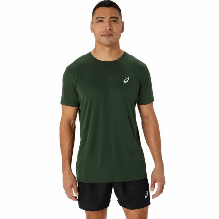 Maglia a Maniche Corte Uomo Asics Core Ss Top Hombre Verde