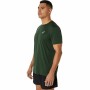 Maglia a Maniche Corte Uomo Asics Core Ss Top Hombre Verde