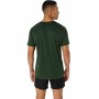 Maglia a Maniche Corte Uomo Asics Core Ss Top Hombre Verde