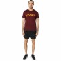 Maglia a Maniche Corte Uomo Asics ASICS Big Logo Rosso Scuro