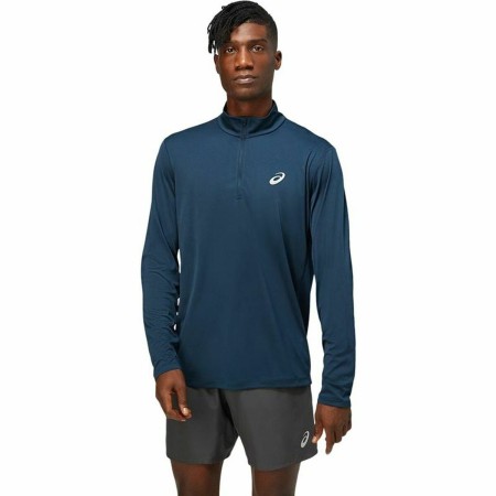 Maglia a Maniche Lunghe Uomo Asics Core LS Azzurro