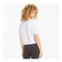 Maglia a Maniche Corte Donna Puma Essentials Bianco