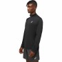 Maglia a Maniche Lunghe Uomo Asics Core 1/2 Nero Con cerniera