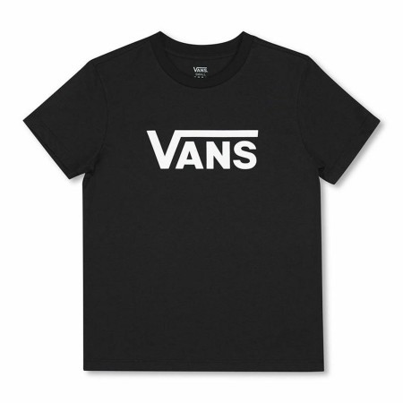 Maglia a Maniche Corte Donna Vans Drop V SS Crew-B Nero