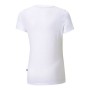 Maglia a Maniche Corte per Bambini Puma ESS Logo Tee Bianco