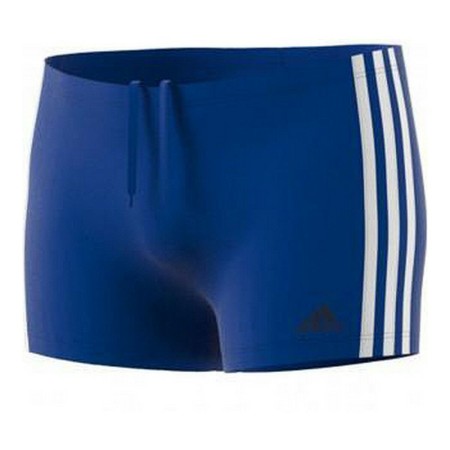 Costume da Bagno Uomo Adidas FIT BX 3S DZ7523 Azzurro