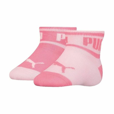 Calzini Sportivi Puma Wording x2 Rosa