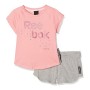 Completo Sportivo per Bambini Reebok G ES SS BK4374 Rosa