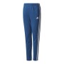 Pantalone di Tuta per Bambini Adidas YB 3S FT PANT CF2617 Azzurro 10 Anni