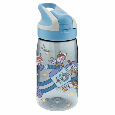 Bottiglia d'acqua Laken Summit Space Robots Azzurro Acquamarina (0,45 L)