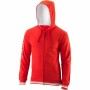 Felpa con Cappuccio Uomo Team II Wilson 37425 Rosso