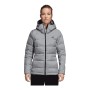 Giacca Sportiva da Donna HELIONIC MEL CZ Adidas 1385 Grigio