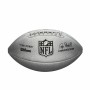 Pallone da Football Americano Wilson DUKE METALLIC Grigio Taglia unica