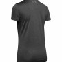 Maglia a Maniche Corte Donna Under Armour Tech SSV Grigio