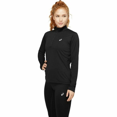 Maglia a Maniche Lunghe Donna Asics Nero