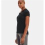 Maglia a Maniche Corte Donna Under Armour Tech SSV Solid Nero