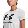 Maglia a Maniche Corte Donna Under Armour Sportstyle Bianco