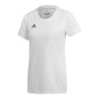 Maglia a Maniche Corte Donna Adidas T19 SS JSY W DW6887 Bianco